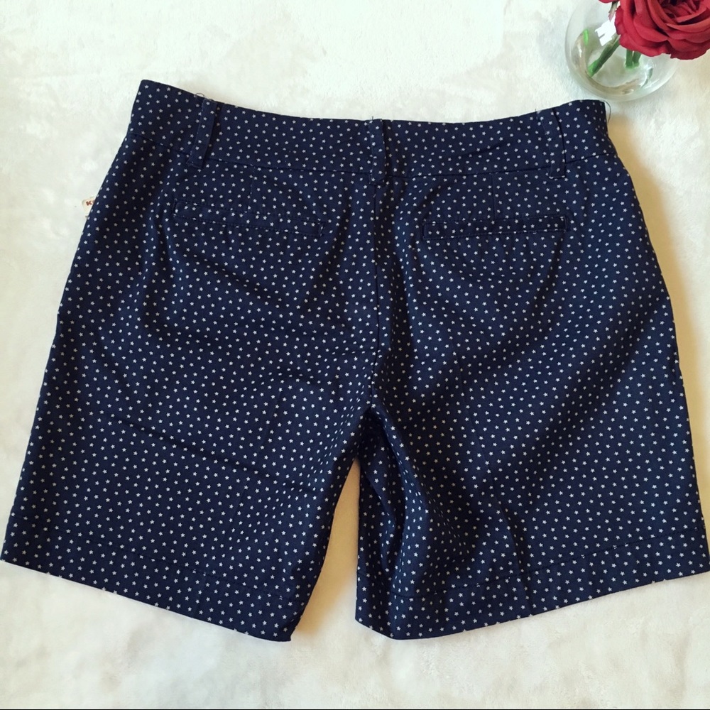 Chaps Navy Shorts with White Stars - Size 4 - Picture 3 of 4